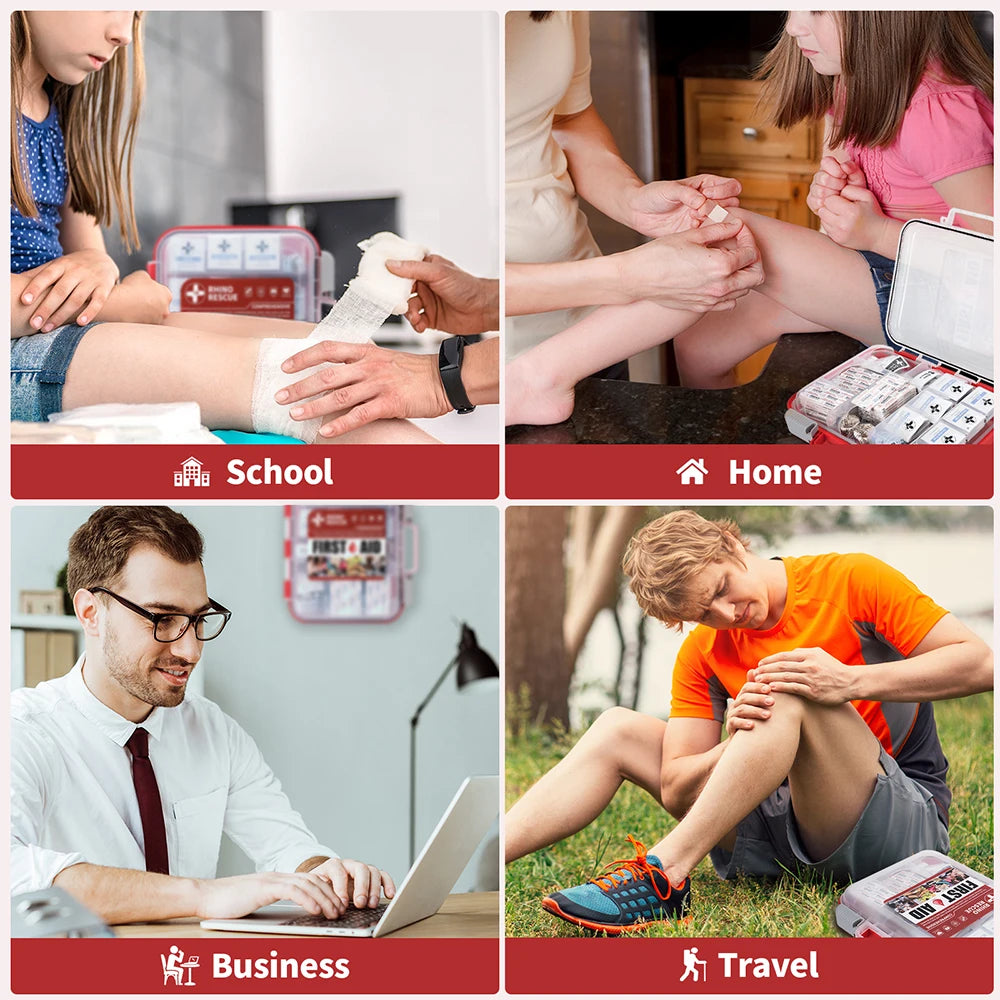 350 Pieces OSHA All-Purpose First Aid Kit