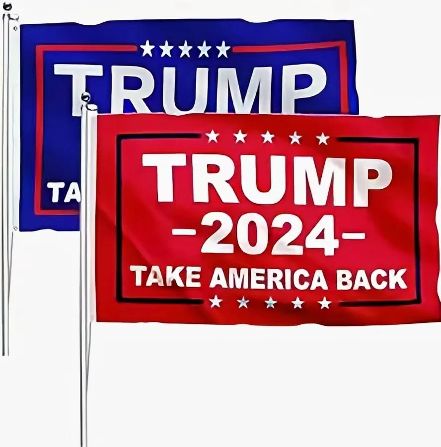 Trump 2024 Flag - Take America Back Flag Banners