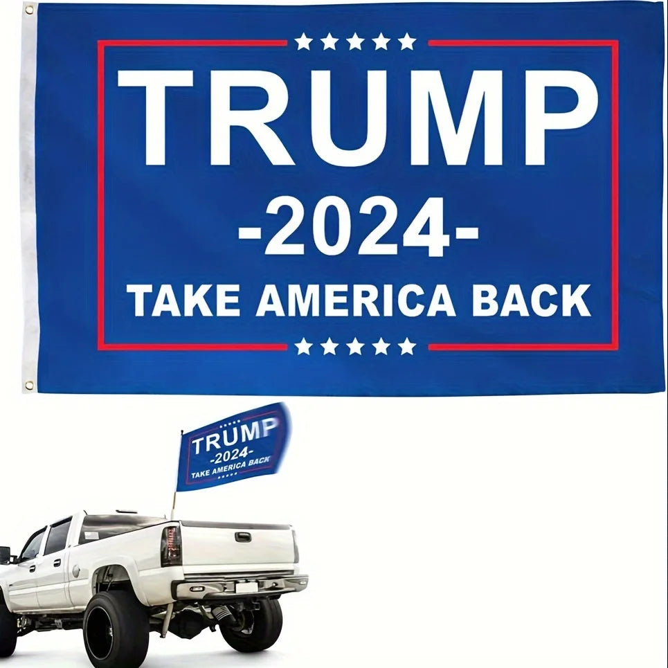 Trump 2024 Flag - Take America Back Flag Banners