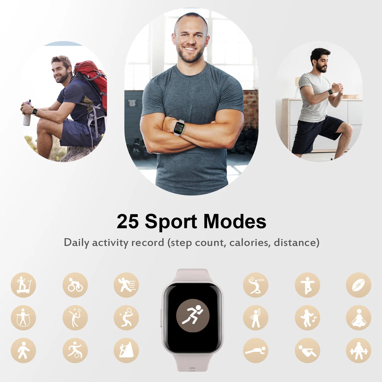 Smart Watch, Fitness Tracker Watch for Men Women