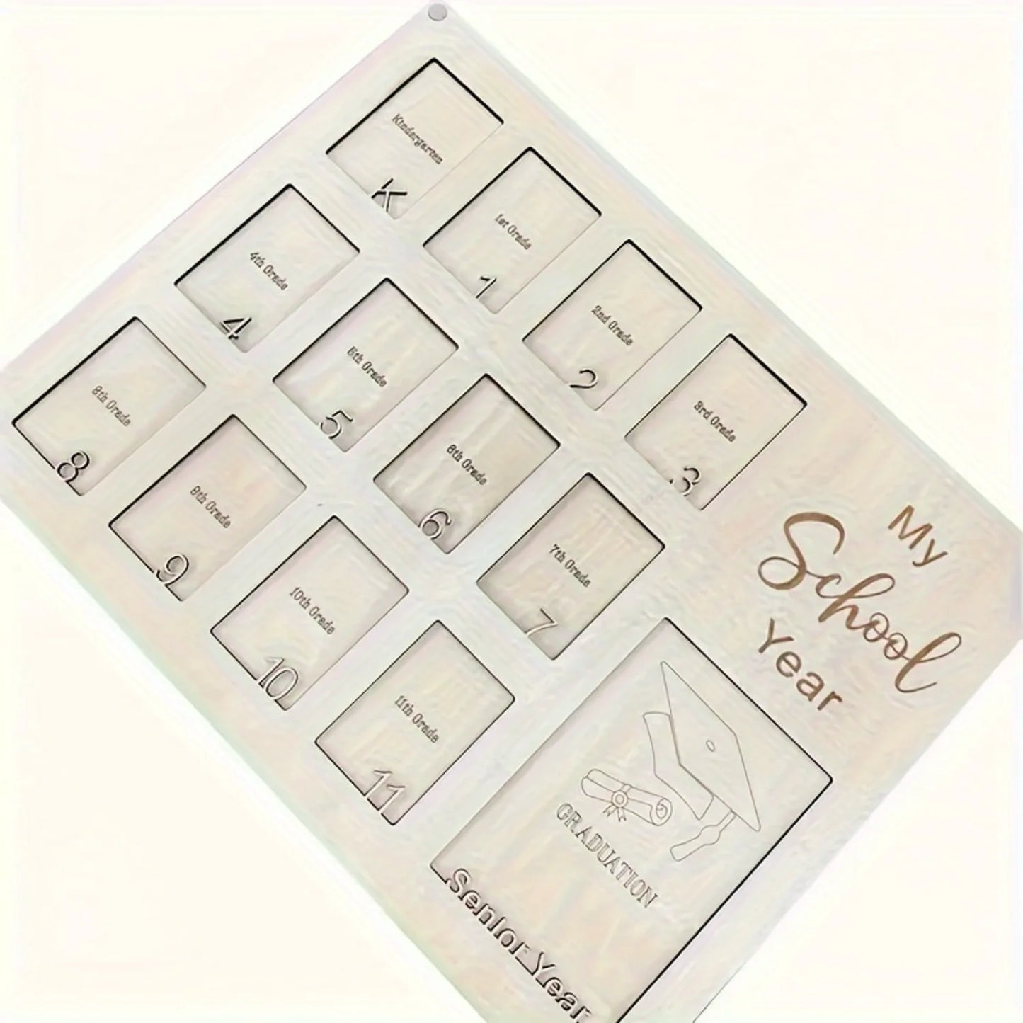 Personalized Graduation Picture Frame Wooden Decor