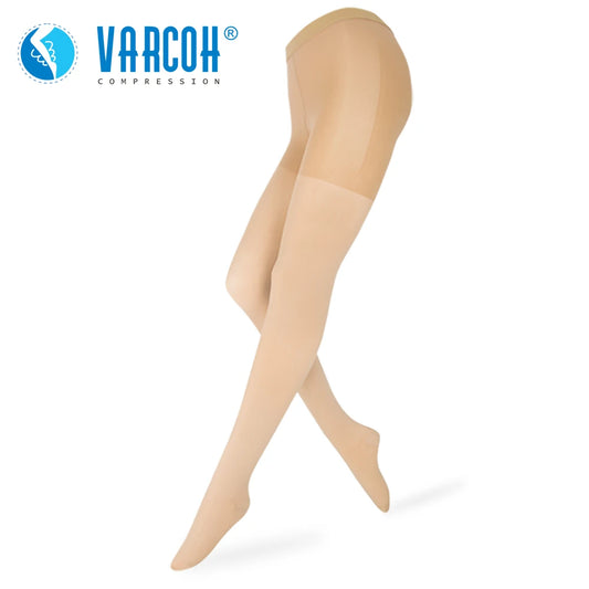 20-30mmHg Medical Varicose Veins Stockings Pantyhose Firm Waist High Support Compression Tights