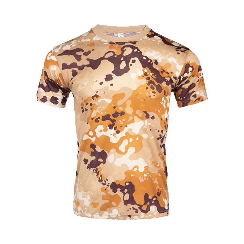 Quick Dry Forest Camouflage T-shirt