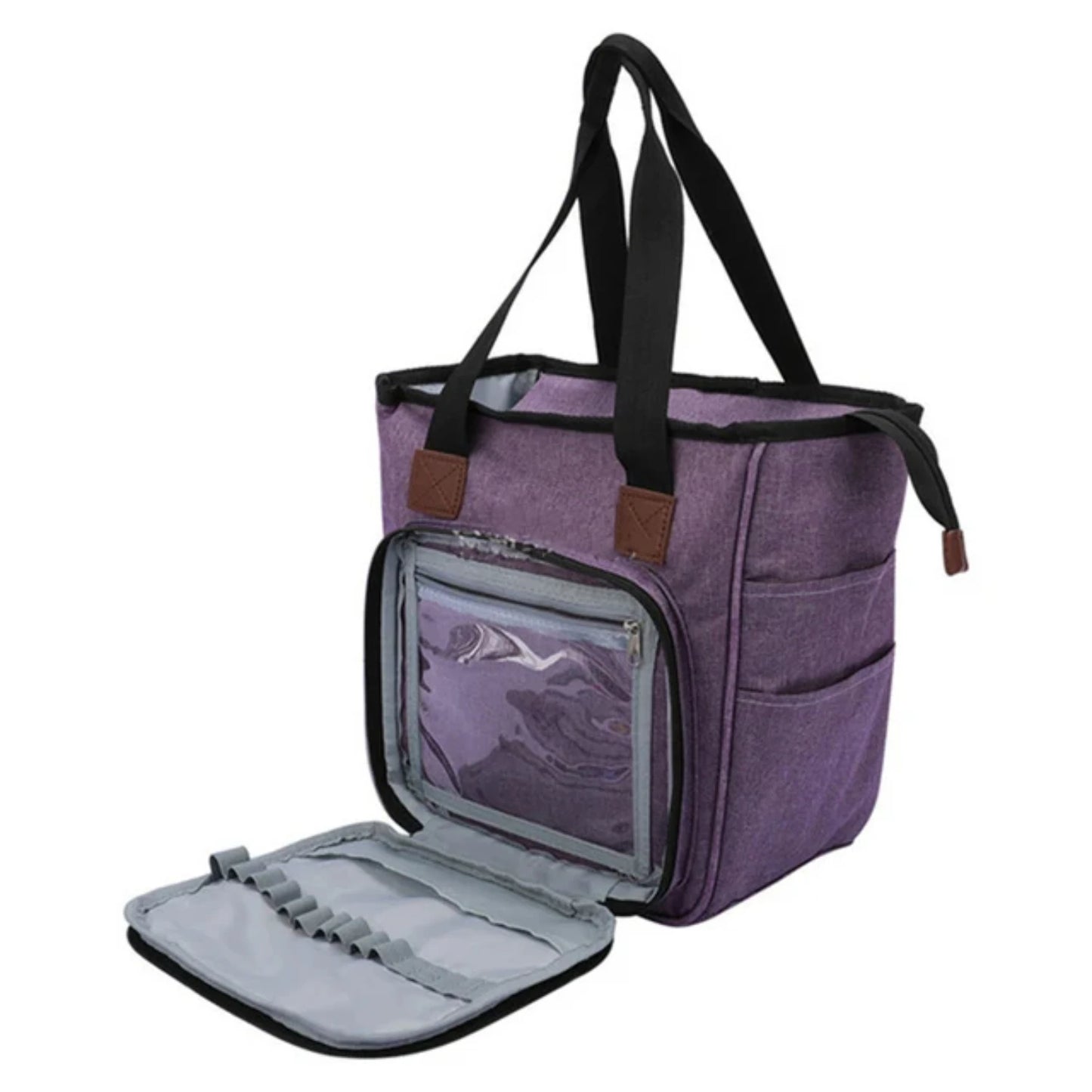 Portable Knitting Bag Organizer Yarn Storage Case