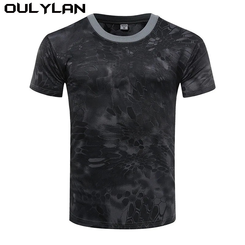 Quick Dry Forest Camouflage T-shirt